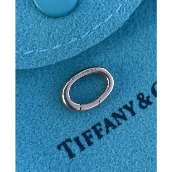 Tiffany & Co. 18K Rose Gold Clasping Link Jump Ring Extension 4 Pendant Bracelet - Picture 7 of 9